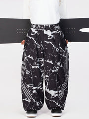 Pantalon de ski ample et réfléchissant Nightline Park Rider pour homme