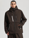 Veste de ski cargo Gsou Snow pour homme, résistante et fonctionnelle, idéale pour l'hiver en montagne.