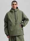 Veste anorak de snowboard Gsou Snow pour homme, résistante et au style urbain.