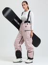 Salopette de ski cargo multifonctionnelle Gsou Snow pour femme, résistante et performante.