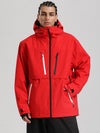 Veste de ski cargo Gsou Snow pour homme, résistante et fonctionnelle, idéale pour l'hiver en montagne.