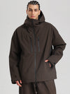 Veste de ski Gsou Snow pour homme, résistante, isolée et coupe-vent, type Mountain Pro.
