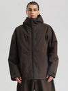 Veste de ski Gsou Snow pour homme, résistante, isolée et coupe-vent, type Mountain Pro.
