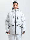 Veste de ski cargo multifonctionnelle Gsou Snow pour homme, résistante et durable.