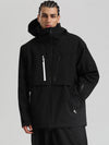 Veste de ski cargo Gsou Snow pour homme, résistante et fonctionnelle, idéale pour l'hiver en montagne.