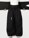 Pantalon de neige ample et résistant pour femme Urban Storm, style freestyle.
