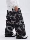 Pantalon de ski ample freestyle à genoux doubles pour femme
