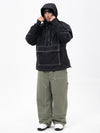 Ensemble veste pull Mountain Vibe pour homme et pantalon de ski ample Urban Freerider