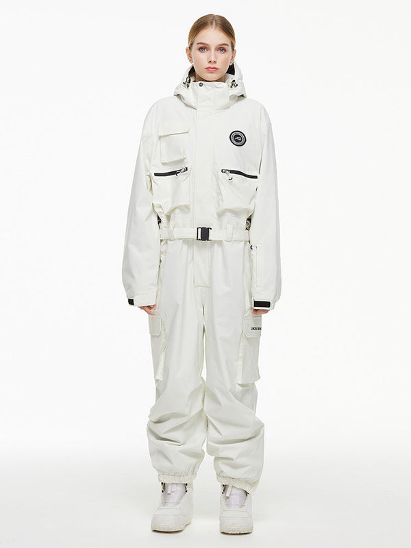 Combinaison intégrale unisexe Arctic Queen Storm Chaser pour femme, toutes saisons, idéale pour la neige.