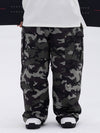 Pantalon de ski ample léopard double genou pour homme