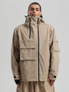 Veste de snowboard cargo hybride Gsou Snow Terrain Flow FlexZip pour homme