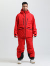 Combinaison de ski cargo multifonctionnelle Gsou Snow pour homme, résistante et performante.