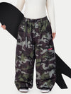 Pantalon de neige cargo utilitaire extensible et résistant Techline pour femme – Coupe ample et décontractée