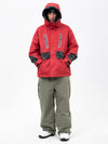 Ensemble de ski Chillform pour homme, camouflage réfléchissant – Veste Glow Trail et pantalon de ski ample