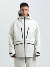 Veste de ski cargo multifonctionnelle Gsou Snow pour homme, résistante et durable.