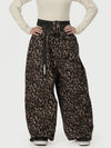 Pantalon de neige ample et résistant pour femme Urban Storm, style freestyle.