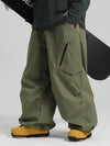 Pantalon de ski ample et fonctionnel Gsou Snow pour homme, résistant et urbain