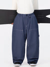 Pantalon de snowboard UrbanCraft Utility Freeride Baggy pour homme avec empiècements renforcés