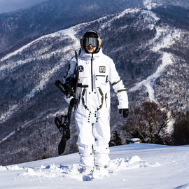 Combinaisons de snowboard une pièce PINGUP NASA pour hommes