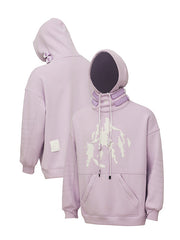 Sweat à capuche unisexe Snowall pour femme, motif paysage de montagne enneigé, résistant à l'eau