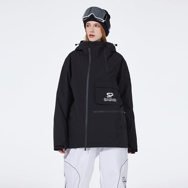 Veste de ski SpeedPanda Mountain unisexe Alpine GlacierPro Extreme pour femmes
