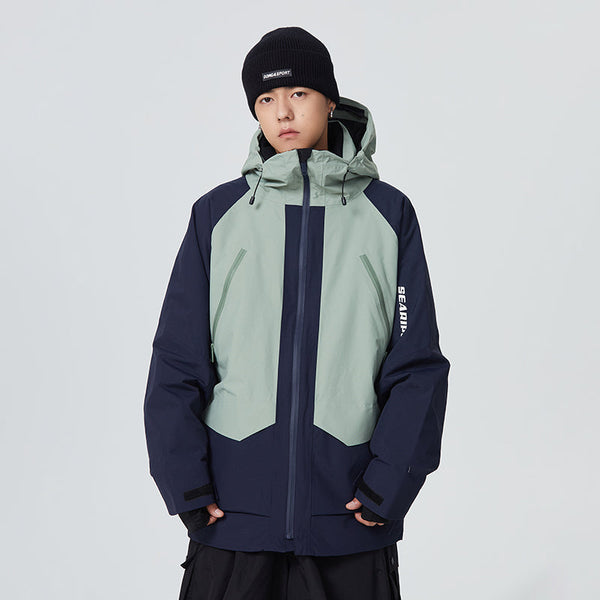 Veste de snowboard Searipe SnowMaster Color Block pour homme