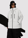 Veste de ski UrbanCraft Street Utility Freestyle pour homme – Capuche réfléchissante et design inspiré des vêtements de travail