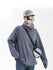 Pull de ski d'hiver chaud à col montant pour homme, taille L