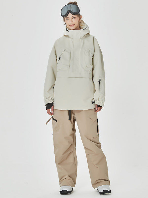 Veste et pantalon de snowboard Anorak Freerider Baggy Snowsuit pour femme