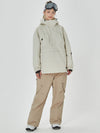 Veste anorak ample Freerider pour femme avec pantalon de snowboard cargo stylé