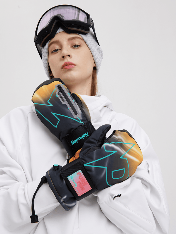 Mitaines de snowboard Nobaday Fluorspar pour hommes