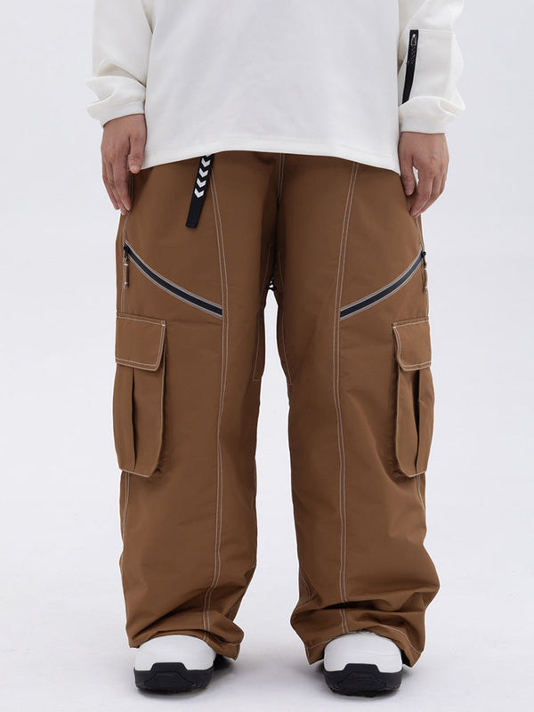 Pantalon de neige ample et oversize Mountain Chill Streetstorm pour femme