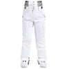Salopette de ski/snowboard d'hiver chic, isolée et imperméable pour femme