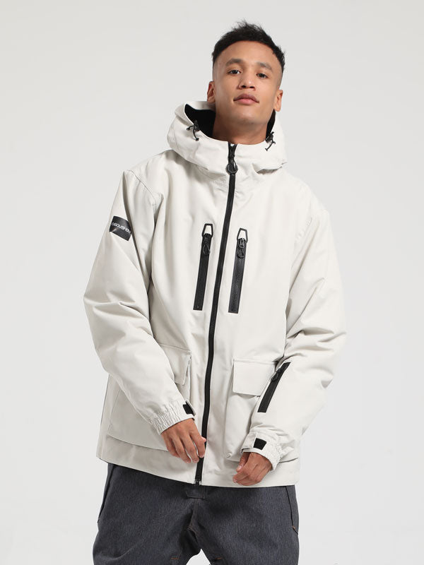 Veste de snowboard cargo Gsou Snow Winter Ranger pour homme