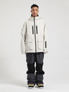 Ensemble veste de ski cargo et salopette Gsou Snow Winter Ranger pour homme