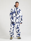 Ensemble veste de ski cargo et salopette Gsou Snow Winter Ranger pour homme