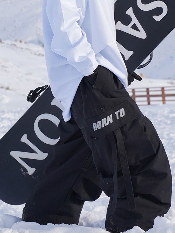 Pantalon de ski ample Born To Be Wild Mountain Chill pour homme
