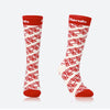 Chaussettes de ski et de snowboard unisexes en laine thermique Nandn City Escape