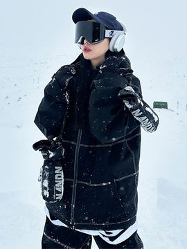 Veste de ski ample John Snow pour femme, style urbain et swag
