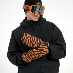 Moufles de snowboard graphiques ChillVibe pour hommes