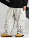 Pantalon de ski cargo réfléchissant Gsou Snow Furious Spark pour femme