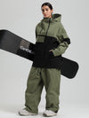 Combinaisons de snowboard cargo hybrides Gsou Snow Terrain Flow FlexZip pour femmes