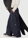 Pantalon de ski cargo utilitaire Wild Soul Crew pour homme – Coupe ample à coutures renforcées