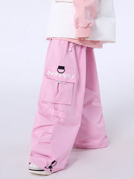 Pantalon de ski cargo ample RenChill SlopeStyle pour femme