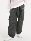 Pantalon de snowboard cargo ample en denim Rabbit Snow Prime pour femme