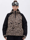 Veste bomber de snowboard Mountain Freestyle pour femme avec poche cargo