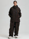 Combinaisons de ski Gsou Snow pour femmes, résistantes, isolées et coupe-vent, style montagne pro.