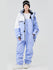 Combinaison de neige Arctic Queen pour femme, motif pays des merveilles hivernales