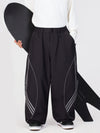 Pantalon de ski ample et réfléchissant Nightline Park Rider pour homme