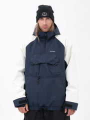 Veste bomber de snowboard Mountain Freestyle pour homme avec poche cargo